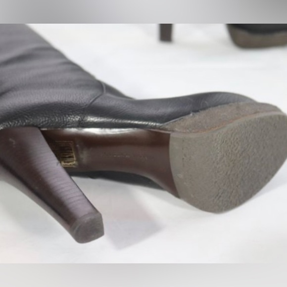 Bottega Vanetta black leather boots - Picture 4 of 5